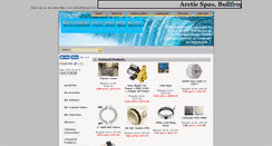 Desktop Screenshot of affordablepoolandspastore.com